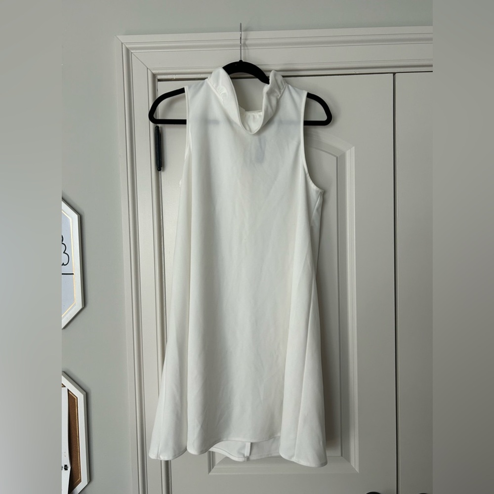 TUCKERNUCK! Tie Back White Dress!